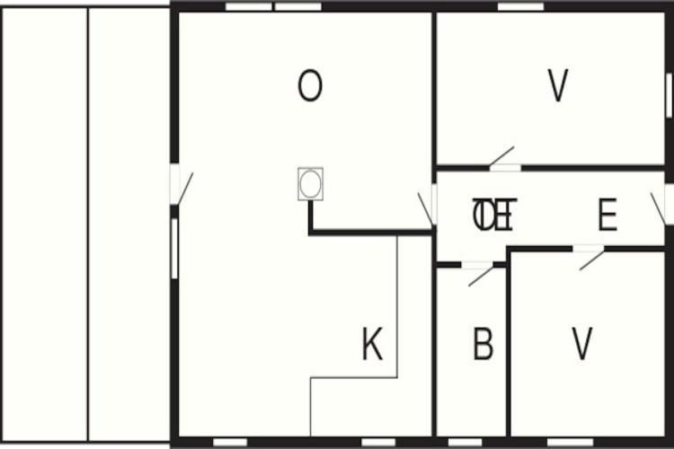 5 Person Holiday Home In R M Kongsmark Buitenkant foto